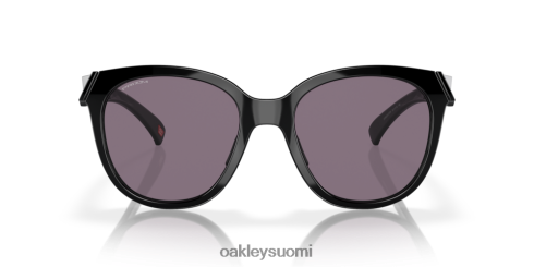 Oakley matala sävellaji primin harmaat linssit, kiillotettu musta kehys silmälasit 2T48V4939
