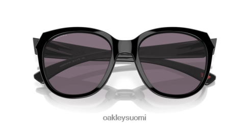 Oakley matala sävellaji primin harmaat linssit, kiillotettu musta kehys silmälasit 2T48V4939