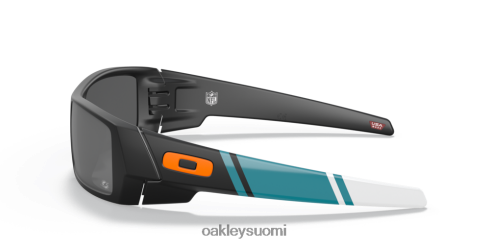 Oakley miami delfiinien gascan prim mustat linssit, mattamusta kehys silmälasit 2T48V4561