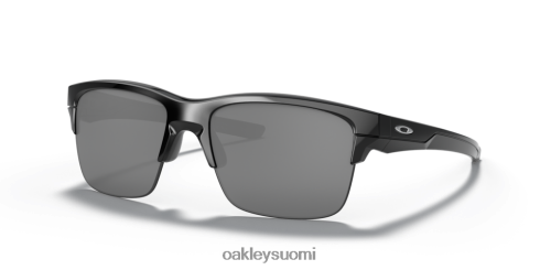 Oakley ohut linkki mustat iridiumlinssit, kiillotettu musta kehys silmälasit 2T48V4891