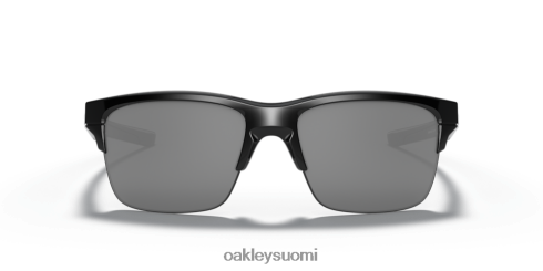 Oakley ohut linkki mustat iridiumlinssit, kiillotettu musta kehys silmälasit 2T48V4891