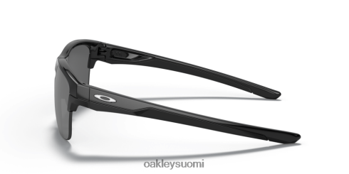 Oakley ohut linkki mustat iridiumlinssit, kiillotettu musta kehys silmälasit 2T48V4891