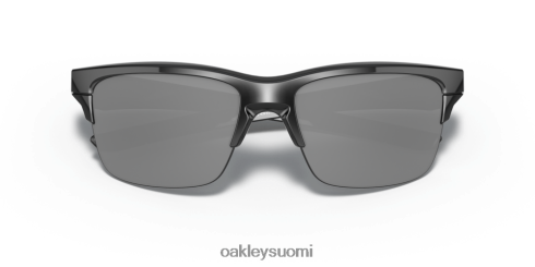 Oakley ohut linkki mustat iridiumlinssit, kiillotettu musta kehys silmälasit 2T48V4891