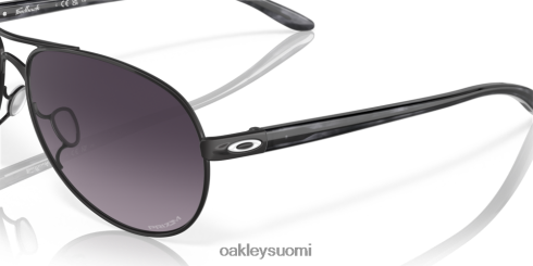 Oakley palautetta prizm harmaat gradienttilinssit, satiinimusta kehys silmälasit 2T48V4488