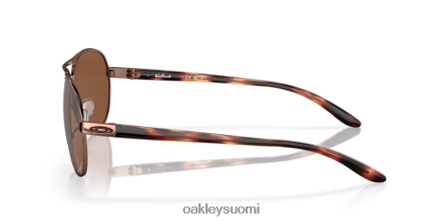 Oakley palautetta prizm volframipolarisoidut linssit, ruusukultakehys silmälasit 2T48V4480