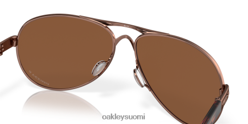 Oakley palautetta prizm volframipolarisoidut linssit, ruusukultakehys silmälasit 2T48V4480