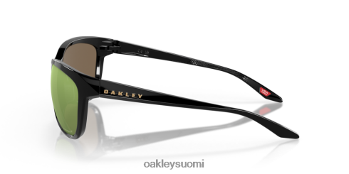 Oakley pasque prizm rose gold polarisoidut linssit, kiillotettu musta kehys silmälasit 2T48V4736