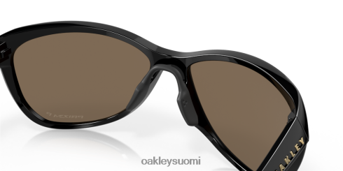 Oakley pasque prizm rose gold polarisoidut linssit, kiillotettu musta kehys silmälasit 2T48V4736