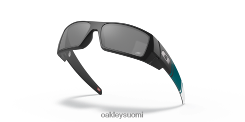 Oakley philadelphia eagles gascan prim mustat linssit, mattamusta kehys silmälasit 2T48V4566