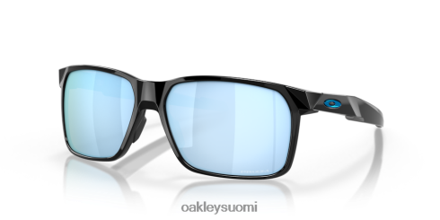 Oakley portaali x Prim syvän veden polarisoidut linssit, kiillotettu musta kehys silmälasit 2T48V4337