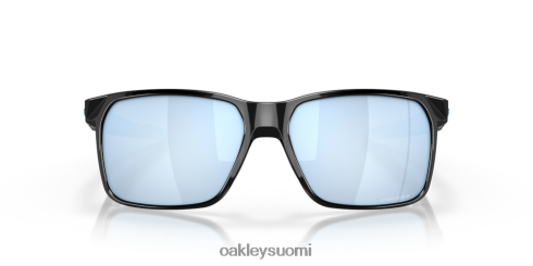 Oakley portaali x Prim syvän veden polarisoidut linssit, kiillotettu musta kehys silmälasit 2T48V4337