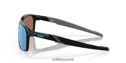 Oakley portaali x Prim syvän veden polarisoidut linssit, kiillotettu musta kehys silmälasit 2T48V4337