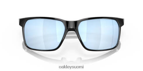 Oakley portaali x Prim syvän veden polarisoidut linssit, kiillotettu musta kehys silmälasit 2T48V4337