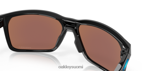 Oakley portaali x Prim syvän veden polarisoidut linssit, kiillotettu musta kehys silmälasit 2T48V4337