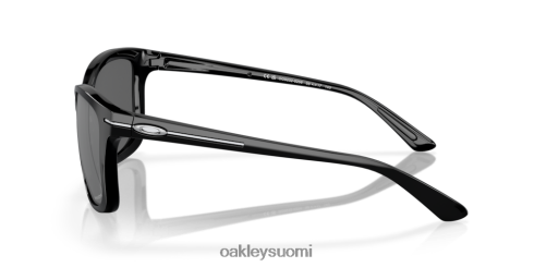 Oakley pudota sisään mustat iridiumlinssit, kiillotettu musta kehys silmälasit 2T48V4762
