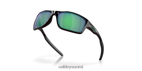 Oakley ruokala Jade iridium polarisoidut linssit, musta mustekehys silmälasit 2T48V4745