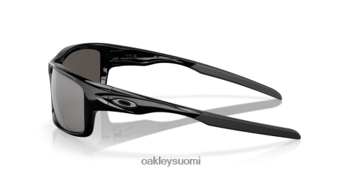 Oakley ruokala kromi iridium polarisoidut linssit, kiillotettu musta kehys silmälasit 2T48V4747