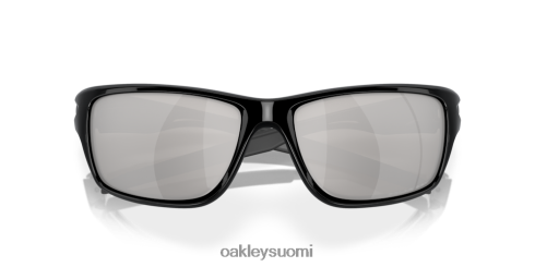 Oakley ruokala kromi iridium polarisoidut linssit, kiillotettu musta kehys silmälasit 2T48V4747