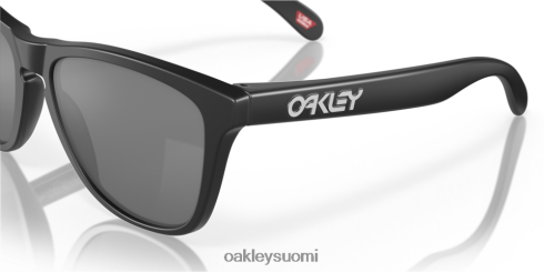 Oakley sammakonnahat Prim mustat polarisoidut linssit, mattamusta kehys silmälasit 2T48V4112