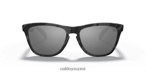 Oakley sammakonnahat (low bridge fit) musta camo mallisto prim mustat linssit, musta camo kehys silmälasit 2T48V4811