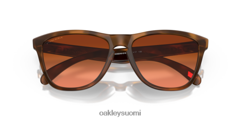 Oakley sammakonnahat (matalan sillan istuvuus) Prim ruskeat gradienttilinssit, mattaruskea kilpikonnarunko silmälasit 2T48V4820