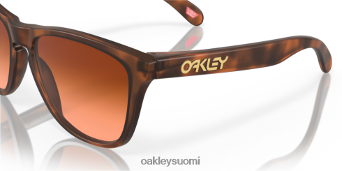 Oakley sammakonnahat (matalan sillan istuvuus) Prim ruskeat gradienttilinssit, mattaruskea kilpikonnarunko silmälasit 2T48V4820
