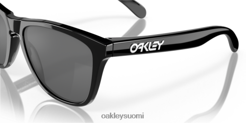 Oakley sammakonnahat prim mustat linssit, kiillotettu musta kehys silmälasit 2T48V4108