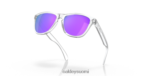 Oakley sammakonnahat prim violetit linssit, kiillotettu kirkas kehys silmälasit 2T48V4114