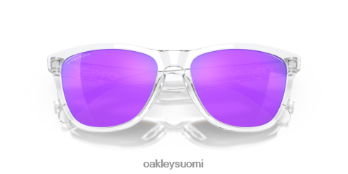 Oakley sammakonnahat prim violetit linssit, kiillotettu kirkas kehys silmälasit 2T48V4114