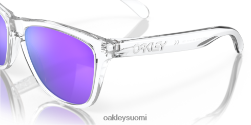Oakley sammakonnahat prim violetit linssit, kiillotettu kirkas kehys silmälasit 2T48V4114