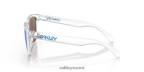 Oakley sammakonnahat prizm safiirilinssit, kristallinkirkas kehys silmälasit 2T48V4110