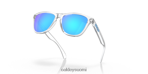 Oakley sammakonnahat prizm safiirilinssit, kristallinkirkas kehys silmälasit 2T48V4110
