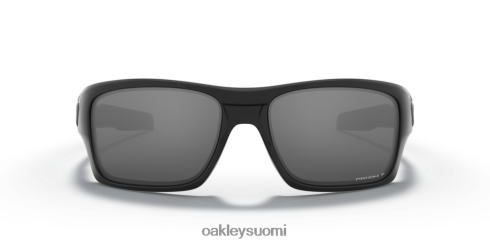 Oakley turbiini Prim mustat polarisoidut linssit, kiillotettu musta kehys silmälasit 2T48V4428