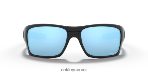 Oakley turbiini Prim syvän veden polarisoidut linssit, kiillotettu musta kehys silmälasit 2T48V4427