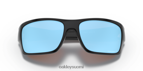 Oakley turbiini Prim syvän veden polarisoidut linssit, kiillotettu musta kehys silmälasit 2T48V4427