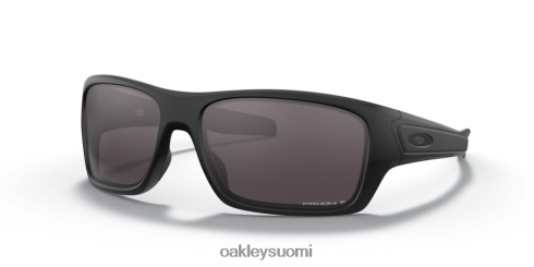 Oakley turbiini Primin harmaat polarisoidut linssit, mattamusta kehys silmälasit 2T48V4433