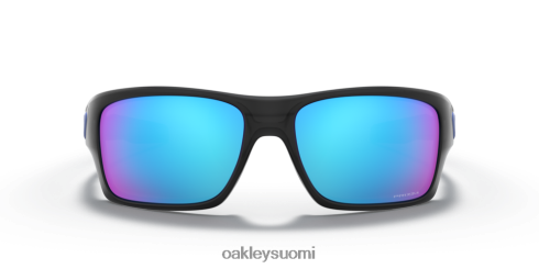 Oakley turbiini prizm safiirilinssit, musta mustekehys silmälasit 2T48V4431