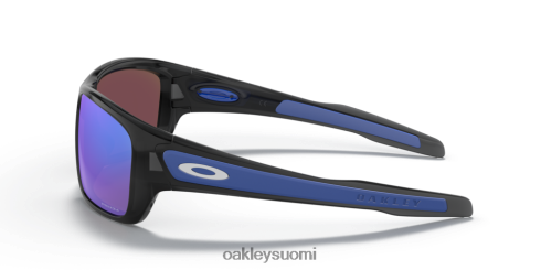 Oakley turbiini prizm safiirilinssit, musta mustekehys silmälasit 2T48V4431