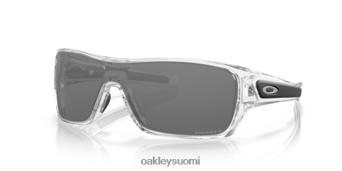 Oakley turbiinin roottori Prim mustat polarisoidut linssit, kiillotettu kirkas kehys silmälasit 2T48V4158