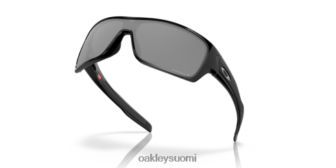 Oakley turbiinin roottori Prim mustat polarisoidut linssit, kiillotettu musta kehys silmälasit 2T48V4157