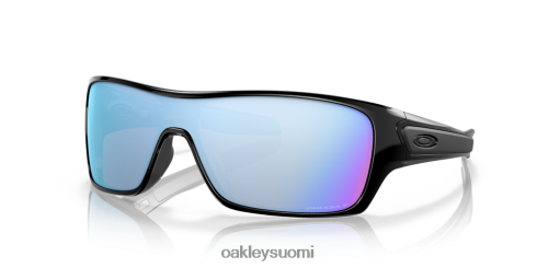Oakley turbiinin roottori Prim syvän veden polarisoidut linssit, kiillotettu musta kehys silmälasit 2T48V4154