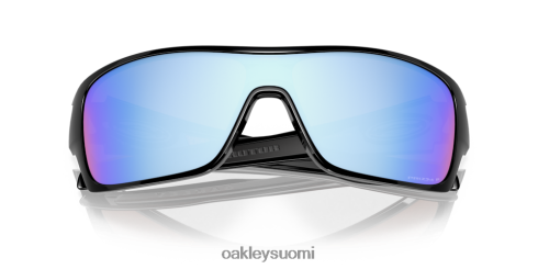 Oakley turbiinin roottori Prim syvän veden polarisoidut linssit, kiillotettu musta kehys silmälasit 2T48V4154