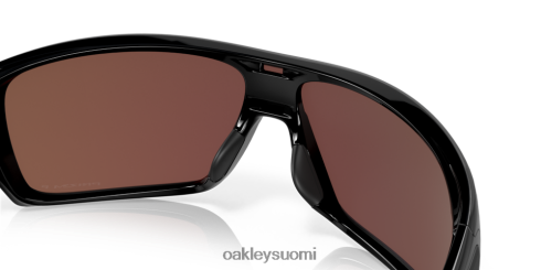 Oakley turbiinin roottori Prim syvän veden polarisoidut linssit, kiillotettu musta kehys silmälasit 2T48V4154