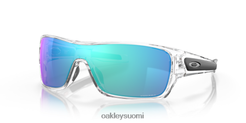 Oakley turbiinin roottori prim safiirilinssit, kiillotettu kirkas kehys silmälasit 2T48V4160