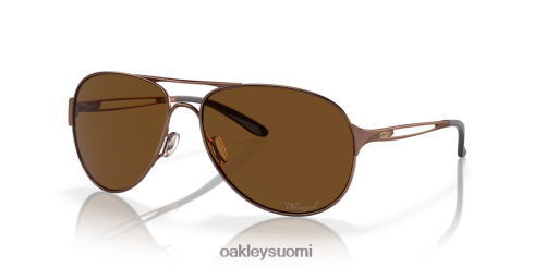 Oakley varoitus pronssiset polarisoidut linssit, brunette kehys silmälasit 2T48V4508