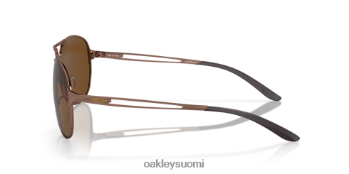 Oakley varoitus pronssiset polarisoidut linssit, brunette kehys silmälasit 2T48V4508