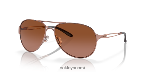 Oakley varoitus vr50 ruskeat gradienttilinssit, ruusukultakehys silmälasit 2T48V4506