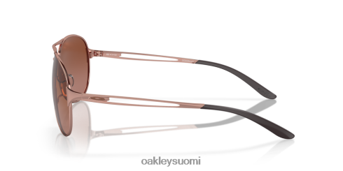 Oakley varoitus vr50 ruskeat gradienttilinssit, ruusukultakehys silmälasit 2T48V4506