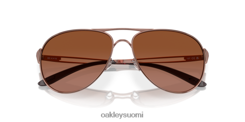 Oakley varoitus vr50 ruskeat gradienttilinssit, ruusukultakehys silmälasit 2T48V4506