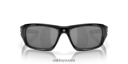 Oakley venttiili mustat iridiumpolarisoidut linssit, kiillotettu musta kehys silmälasit 2T48V4772